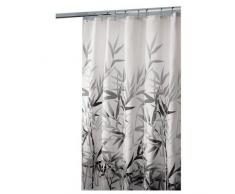 InterDesign Anzu Tenda Doccia, Tessuto, Grigio, 180x0.2x180 cm