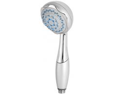 FERIDRAS Hidra Soffione Doccia 5 Funzioni, Cromo, 9.0x15x34.5 cm