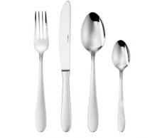 Sambonet 52561-83 Set Posate tavola monoblocco Astrid, 36 pz-Acciaio Inox 18/10, Inossidabile