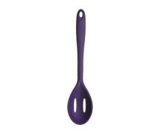 Premier Housewares 0805222 Cucchiaio Scanalato Zing, Silicone, Viola