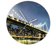 Wenko Orologio da Parete, Multicolore