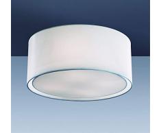 Ideal Lux Wheel PL3 Lampada, Bianco