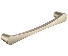 Schwinn 44583 - Maniglia per mobili in zama, Distanza tra i Fori 160 mm, Finitura in Nichel Opaco