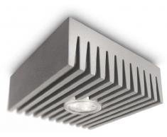 Philips Lighting Lampadario da Soffitto LED, 7.5 W, Lampadina Inclusa, Argento