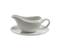 Maxwell & Williams JX58090 White Basics - Salsiera con piattino, 90ml, in Confezione Regalo
