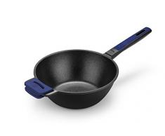 BRA Advanced Wok, Alluminio/bachelite, Nero, 28Â cm