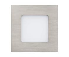 Eglo FUEVA 1 Lampada da soffitto Integriert, Argento