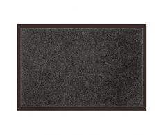 Deco Tapis - Zerbino Antipolvere in Poliestere e PVC, 60 x 40 cm Grigio