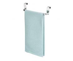 InterDesign Axis Barra Portasciugamani, Argento, Cromato, 5x5x5 cm