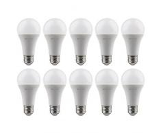 Imperia LED Classic Lampadina E27, 12 W, Bianco opale, 12.2 x 6 x 6 cm, 10 UnitÃ 
