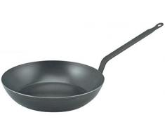 De Buyer - Padella in lamiera, Colore: Blu