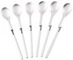 CHG 9847-04 Cucchiaio da Long Drink Piegato, 6 Pz (L = Ca. 20 Cm)