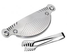 CHG 9828-60 Scolapasta per Tegami Ca. 32,5 X 13,0 Cm Pinza per Spaghetti, Lunghezza Ca. 26 Cm