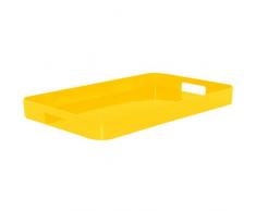 Zak designs 1530-0011 - Vassoio Gallery, 53.5x34.5 cm, giallo