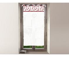 Soleil docre 044676 Tendina a vetro ricamata in cotone 60 x 120 cm ELOISE diSoleil dOcre