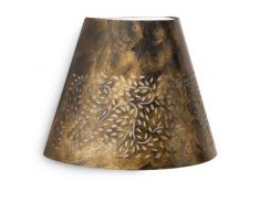 Philips Meadow Lampada da Parete da Esterno con Ornamento Metallo, Nero Spazzolato