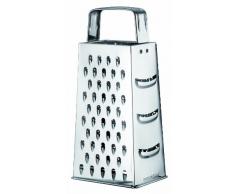 Tescoma Handy Grattugia 4 Lati, Acciaio Inossidabile, Argento, 24 x 11 cm