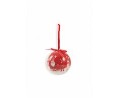 Galileo Casa Christmas Set Palle Natalizie Albero Babbo Natale e Casetta, Polyfoam, Rosso, 8x8x8 cm, 14 unitÃ 