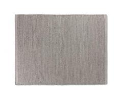 LIFA LIVING Tappeto in Lana Realizzato a Mano, Tappeti Stile Scandinavo, Disponibili in Diversi Colori (Grigio, 140_x_200_cm)