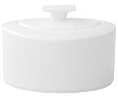 Villeroy & Boch Modern Grace Zuccheriera, Porcellana, Bianco, 1 Pezzo