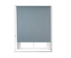 Relaxdays 10021307_739 Tenda Avvolgibile Oscurante, Tenda a Rullo, Montaggio con Morsetti, Senza Fori, LxH 106 x 165 cm