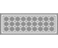 Viniliko Concret Grey Tappeto in Vinile, Multicolore, 66 x 180 cm