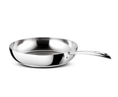 Lagostina Accademia Lagofusion Padella, Acciaio Inossidabile, Argento, 26 cm