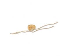 EGLO MIRAFLORES - Plafoniera in alluminio, 9 W, colore: oro