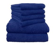 Dyckhoff, Set Asciugamani Brillant, 6 pz, Blu (Blau)