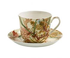 Maxwell & Williams Tazza per la Colazione, con Piattino, Cottage Blossom, Porcellana, WK00300