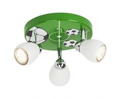 Brilliant AG Lampadario GU10, 3 W, Verde
