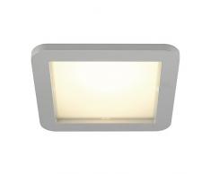 SLV, Lampada da incasso a soffitto, forma quadrata, 1200 lumen, 3000 kelvin