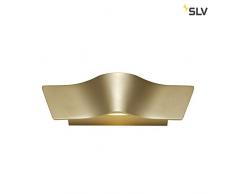 SLV Lampada da parete Wave Wall, 2Â X 4,6Â W COB LED, 3000Â K, ottone 147823