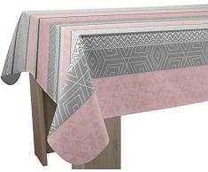 Le linge de Jules Tovaglia Antimacchia Leon Rosa - Quadrata 150x150 cm