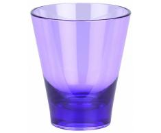 Spirella 10.13566 Bicchiere in Acrilico Porta spazzolini Colore: Viola