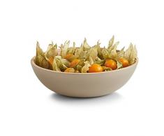 Zeller Present Insalatiera, bambÃ¹, Tortora, Beige, 15 x 15 x 5 cm