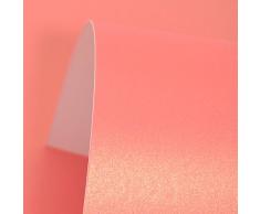 DALTON MANOR, Carta perlata, Formato A4, 300 g/mq, su Un Lato, di Alta qualitÃ , 28 Colori (Magenta)