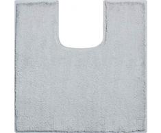 Grund, Tappetino da Bagno 100% Poliacrilico, Ultra Soft, Antiscivolo, Certificato Oeko teÑ , 5Â Anni di Garanzia, Carmen, Cotone, Manhattan - Grau, 55x55 cm WC
