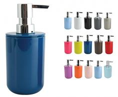 MSV Dispenser per Sapone, Blu Scuro, Unica