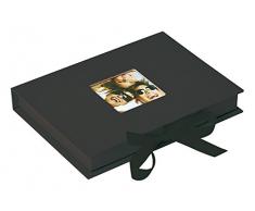 Walther FBÂ âÂ 112Â âÂ B scatola portafoto Fun, per fino a 700Â foto formato 10Â x 15Â cm, colore: nero