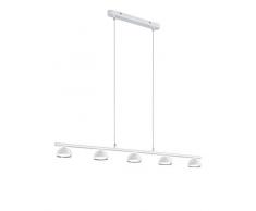 Trio Leuchten Trio 372810501 Lampadario LED a Sospensione, Bianco, Unica
