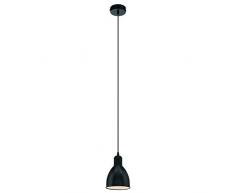 EGLO 49464 Lampada da Soffitto, Colore Nero, glÃ¼hlampe, materiali vari