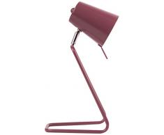 Leitmotiv Lampada Da Tavolo Z, metallo, Rosa LM1187