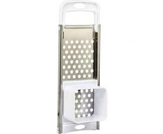 Metaltex knoepfle e grattugia per SpÃ¤tzle in Acciaio/ABS, Plastica, Argento, 30Â x 15Â x 3Â cm