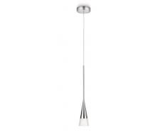 Philips Lighting Innery Lampadario Moderno, Design Camera da Letto, Cucina, Salotto, Cono Singolo, in Alluminio e Vetro, 1 Luce 12W, Lampadina Inclusa