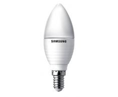 Samsung Lampadina a LED candela E14 3,2 W equivalente 15 W, 160 lumen, colore 2700 K bianco caldo
