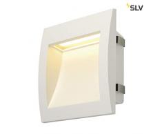SLV DOWNUNDER out LED L Lampada da Incasso a Parete per Esterni, Bianco