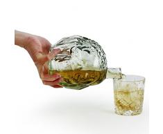 Thumbs Up! Head Decanter Testa di Zombie, 19x14x14 cm