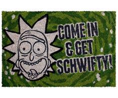 Cartoon Network Rick e Morty (Get Schwifty) zerbino,, 40Â x 60Â cm
