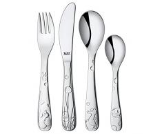 Silit Aquarama 7500.6108.11 - Set di 4 Posate per Bambini